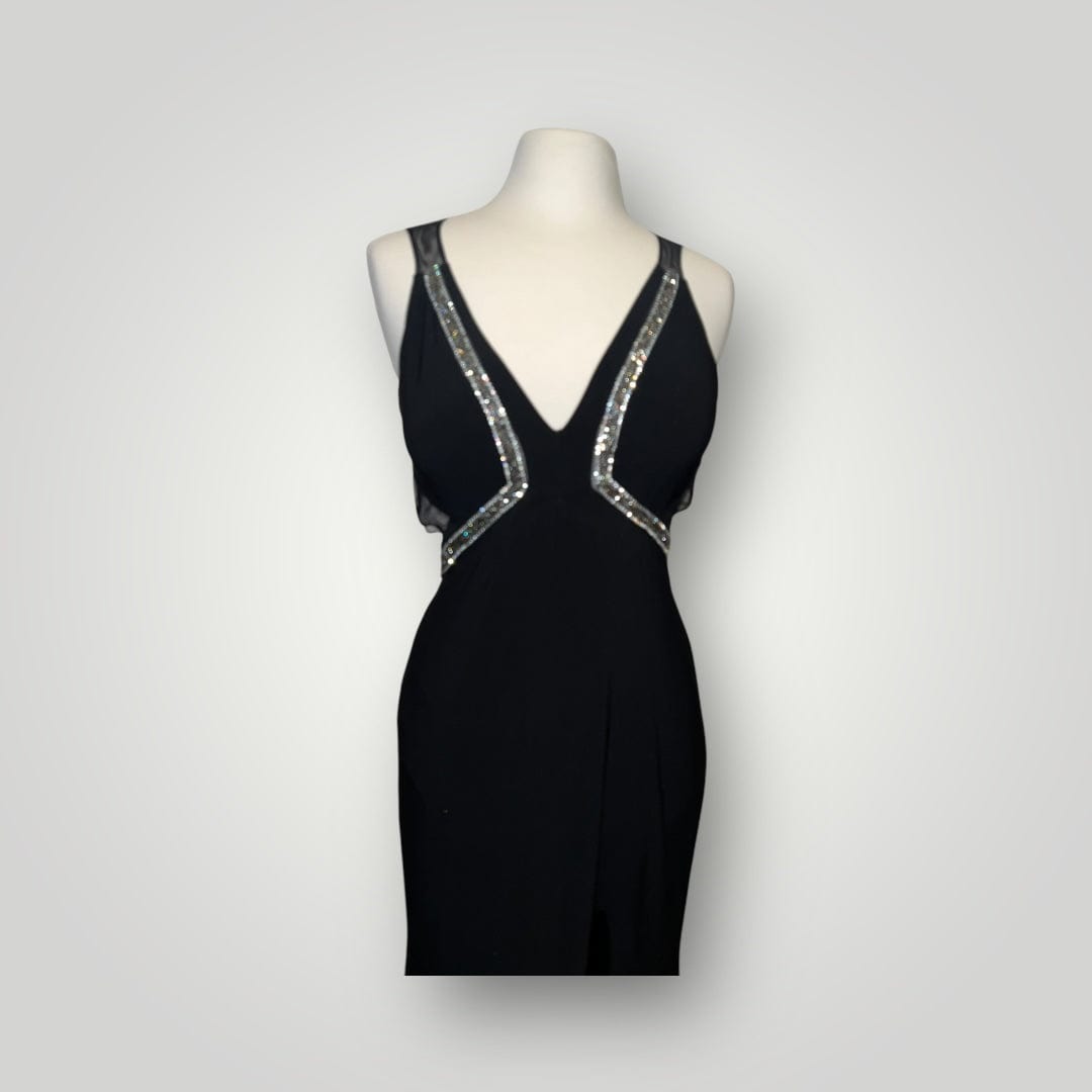 Jade Vintage  Black Gown Betsy & Adam Formal Gown Black Gown Betsy & Adam Formal Gown