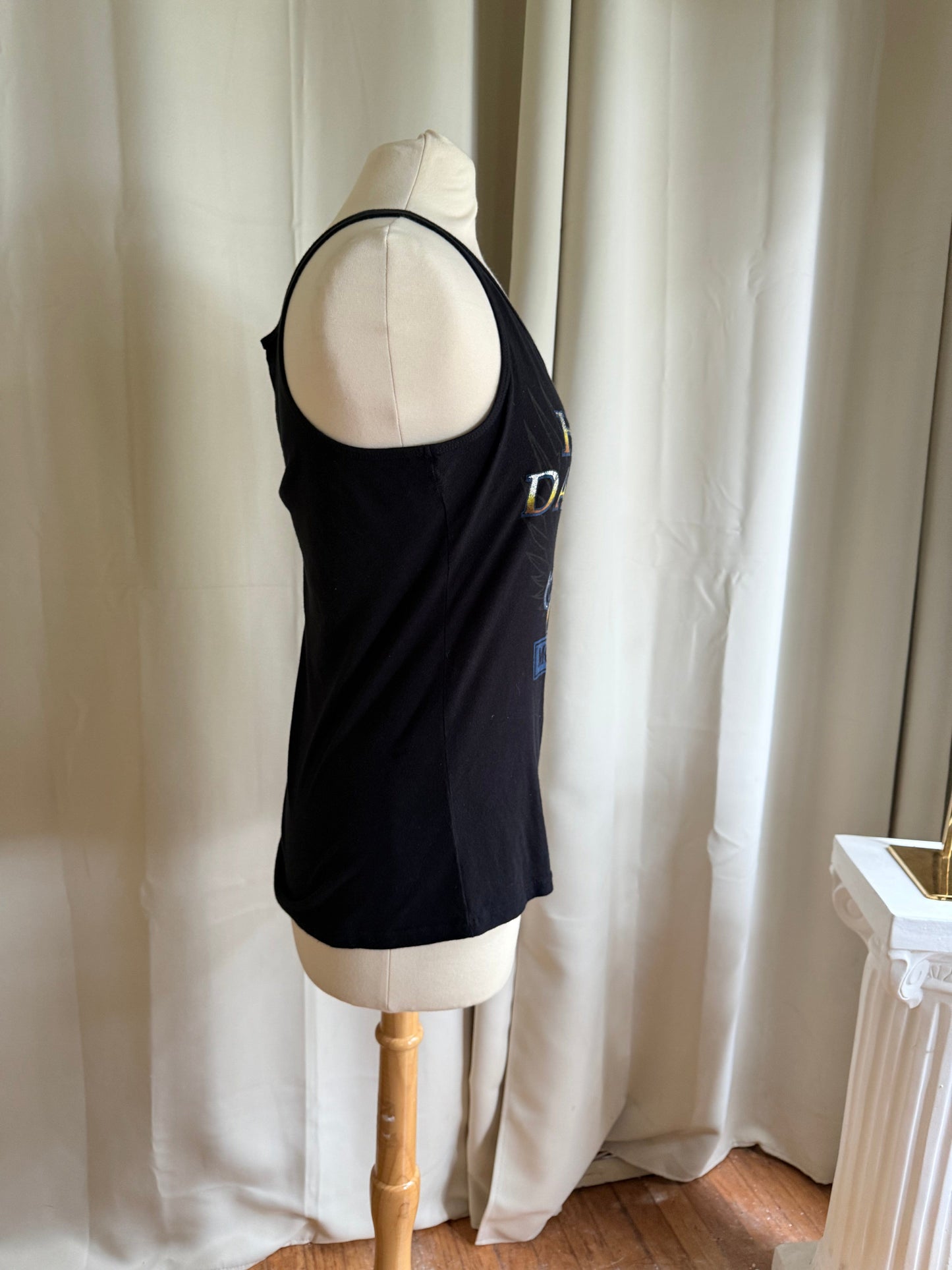 Jade Vintage  Black Harley Davidson Graphic Tank Top Black Harley Davidson Graphic Tank Top