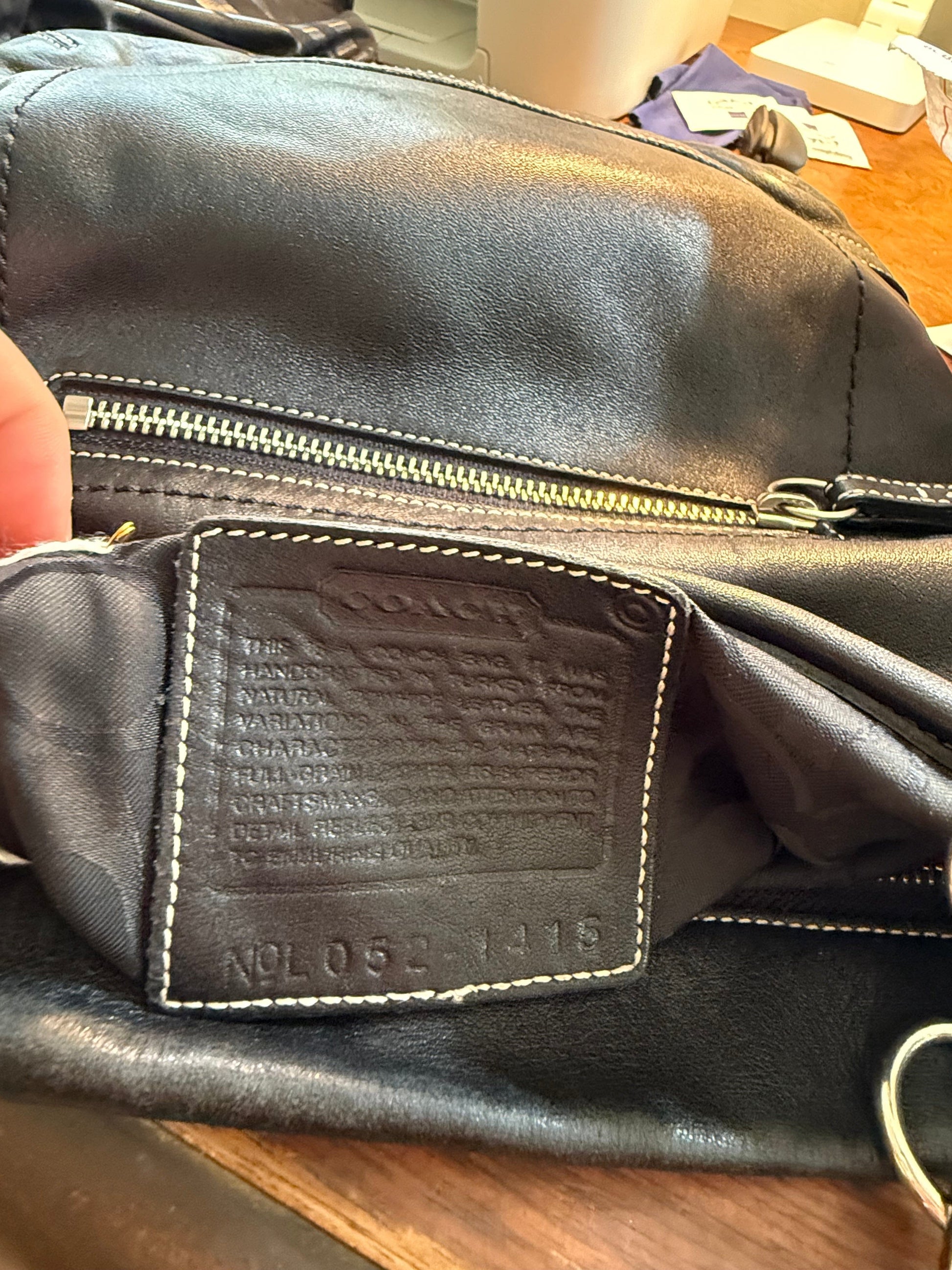 Jade Vintage  purse Vintage Coach Black Leather Crossbody Bag With Silver Hardware Vintage Coach Black Leather Crossbody Bag With Silver Hardware